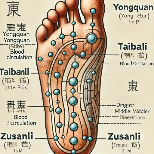 발바닥 혈자리