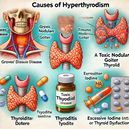 갑상선기능항진증의 원인