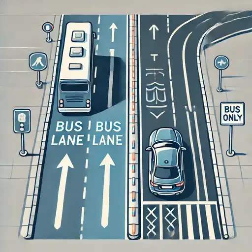 고속도로 버스전용차로 이용 시 주의사항