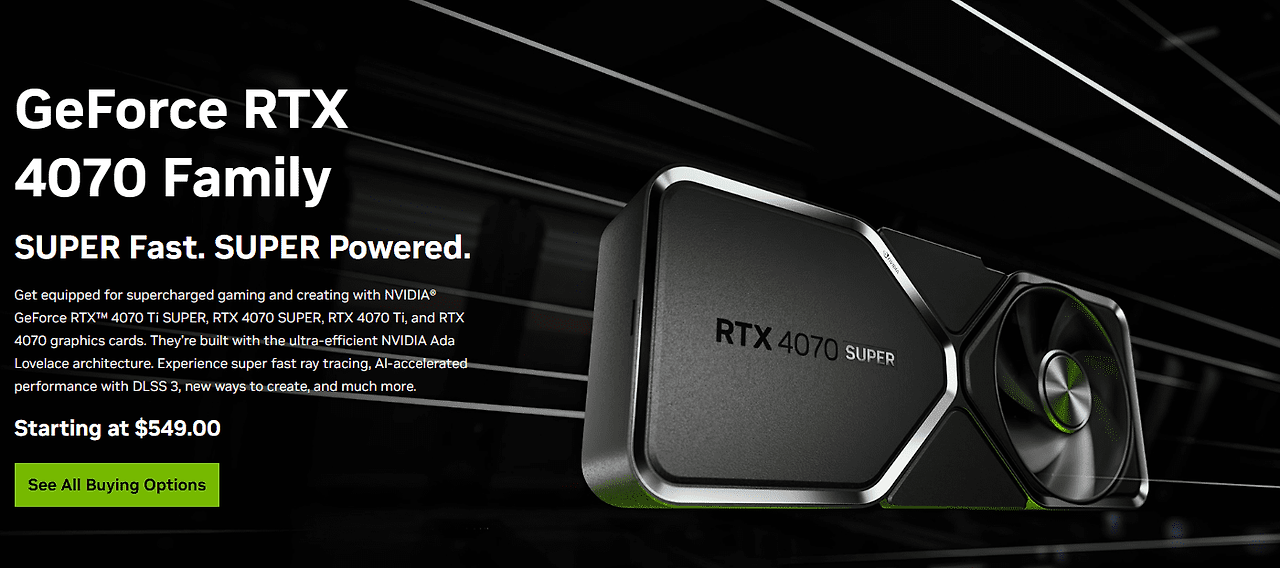 NVIDIA GeForce RTX 4070 Ti