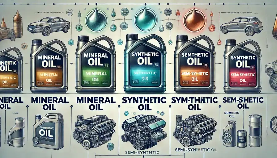 자동차 오일의 종류